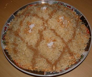 VERMICELLES A LA VAPEUR