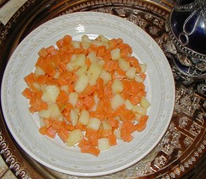 SALADE DE POMMES DE TERRE ET CAROTTES
