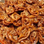 Patisserie Ramadan : Chebakia tresses et rubans au miel