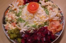 Salade composée au Riz