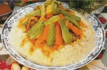 Couscous aux légumes et poulet fermier