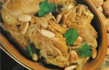 poulet-aux-oignon-amandes