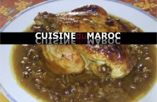 poulet-aux-raisins-secs