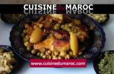 poulet-mhamar-roti-aux-champignons-olives