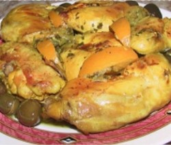 poulet-mhamer-roti-aux-olives