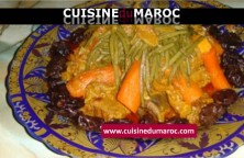 tajine-viande-pruneaux-carottes-haricots-verts