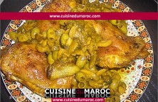 poulet-aux-champignons-olives-vertes